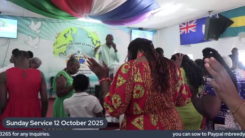 Sunday Service 12 October 2025