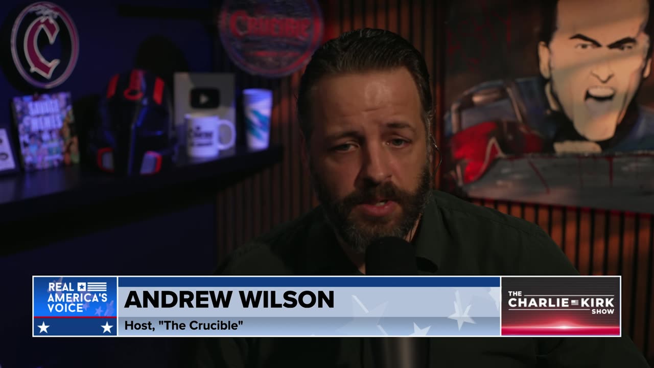 Andrew Wilson says Candace Owens contradicted her own patsy claim on camera thumbnail