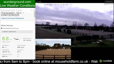 Mousehold Farm All Weather Riding arena