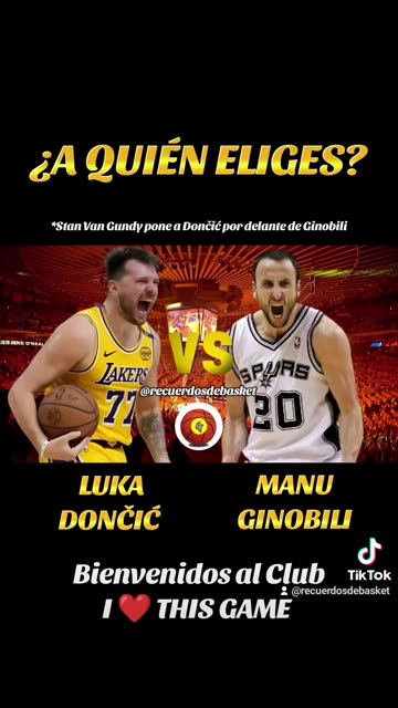 LUKA DONČIĆ VS MANU GINOBILI #LukaDoncic #ManuGinobili #nba #basketball #baloncesto