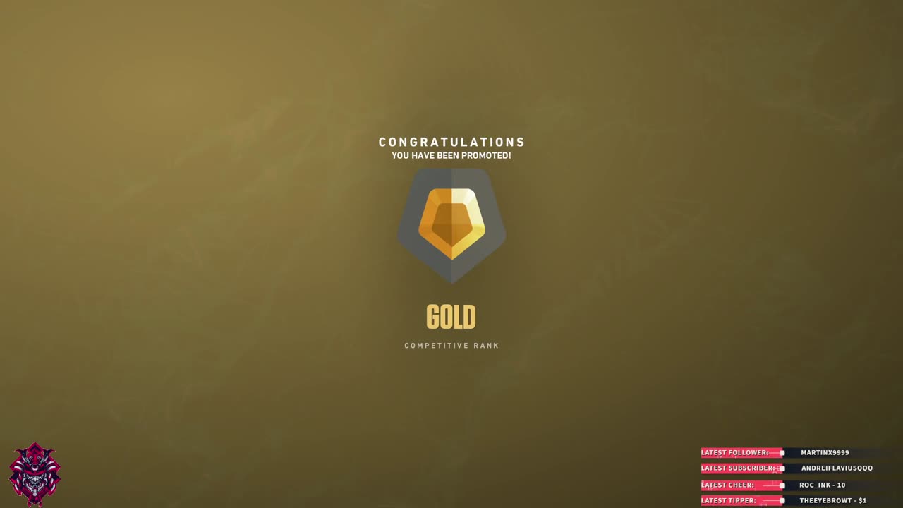 After long time and hard work .. I'm back in Gold!