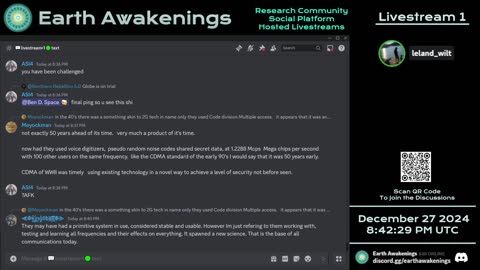 Earth Awakenings - Livestream 1 - #2079