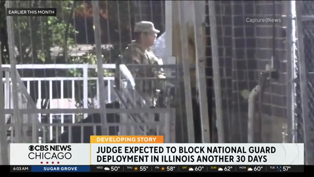 Federal judge expected to block National Guard deployment in Illinois for another 30 days