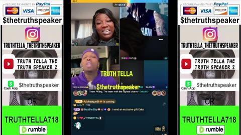 QUEEN TOMIKAY MIDDAY TEACAP & TEAM PK ON A PENNY ANNY SHOPLIFTER HEAD