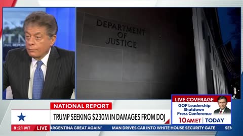 'Inconceivable': Newsmax analyst throws cold water on Trump getting $230M from DOJ