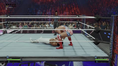 WWE 2k25 17 Universe Kurt Angle VS Ricky The Dragon Steamboat