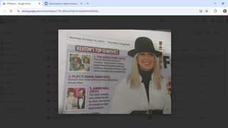 Deep state MSM outlets use Diane Keaton death for Q and Clinton comms