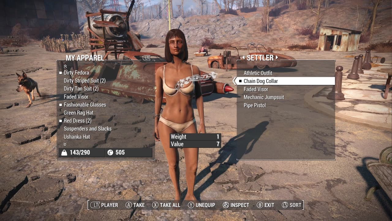 Too hot in Fallout 4