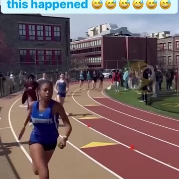 Track Runner Rage Quits! #shorts