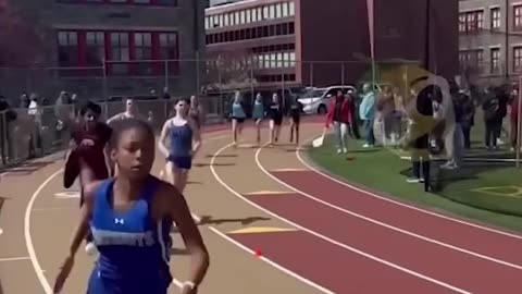 Track Runner Rage Quits! #shorts