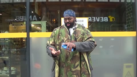 Part 2 Hebrew Israelites Street Teaching 12-10-2025 The Hague (Netherlands) Flow In The Spirit