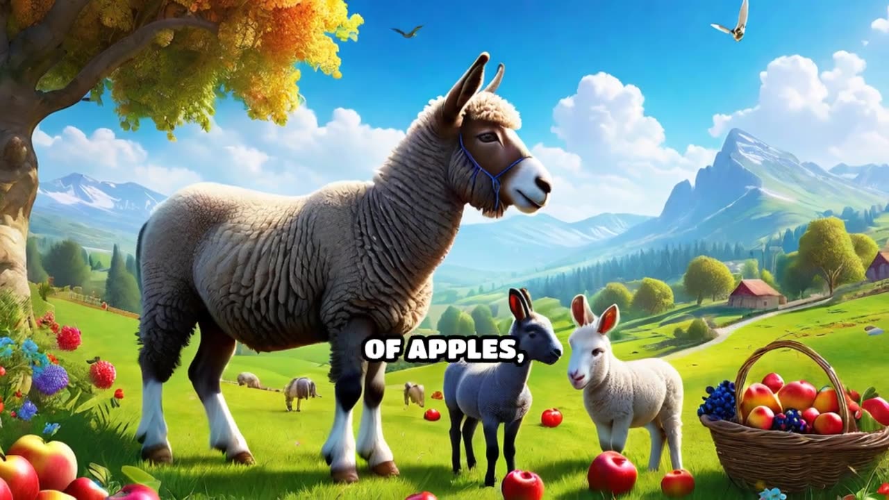 Lamb Learns the Joy of Sharing
