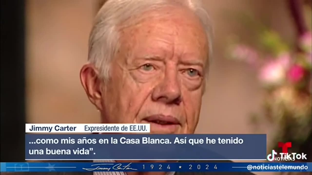 Jimmy Carter expresidente Muere a los 100 años