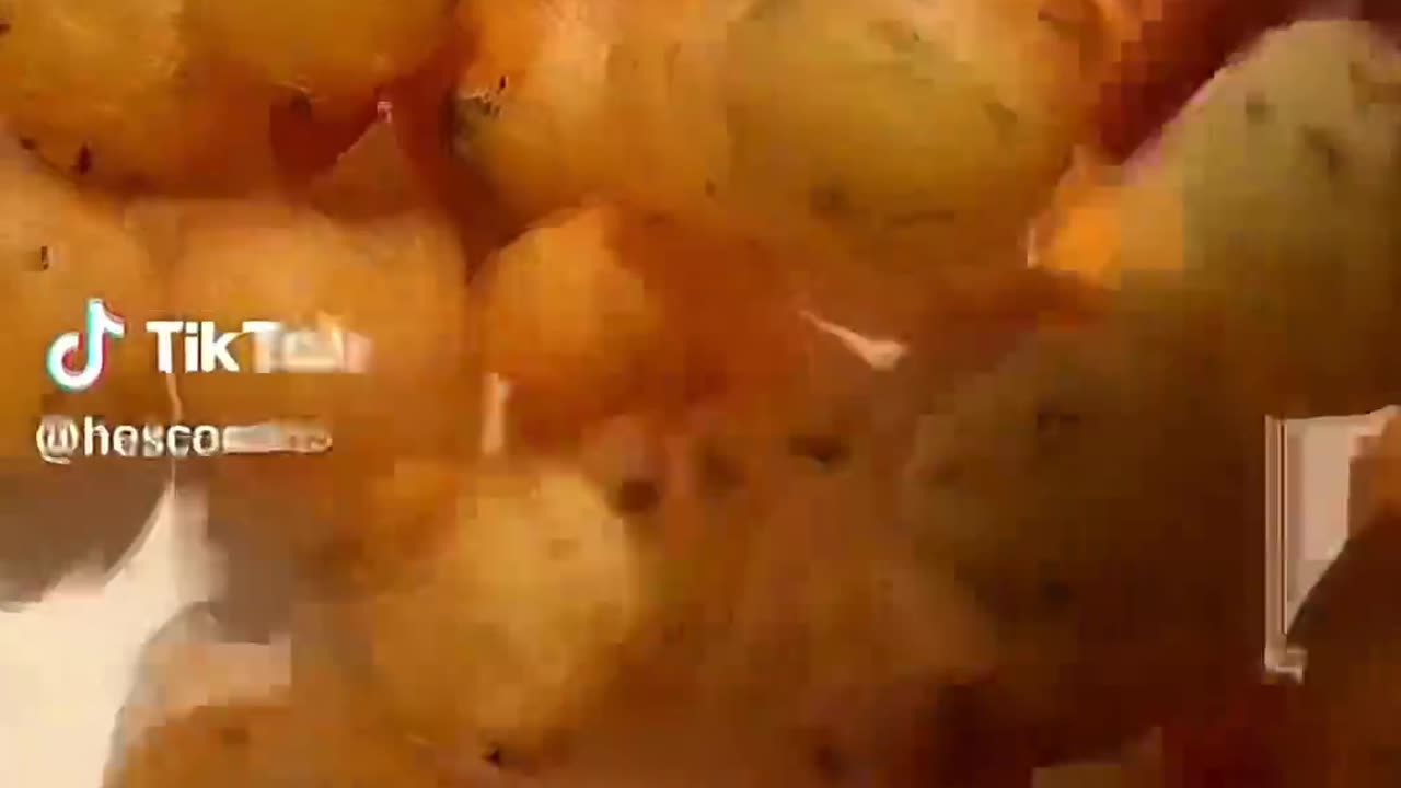 Viral crispy potato balls