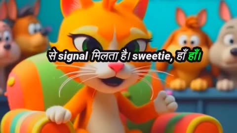 Kutta Billi Ka Comedy Interview 😂 | Bolta Janwar AI | Funny Animal Talk Show #shorts #short