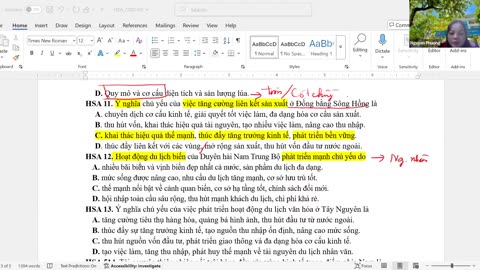 "ĐỊA LÝ BUỔI 23 : LUYỆN ĐỀ "