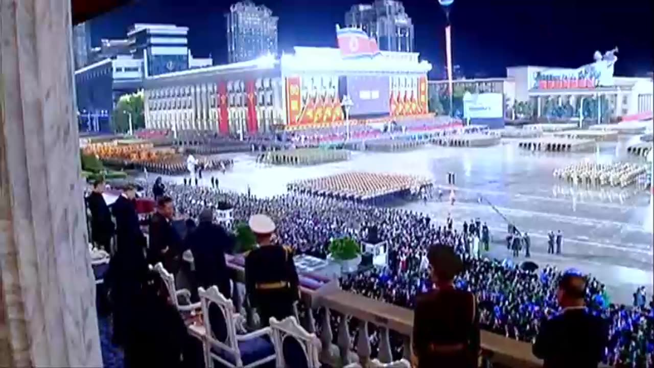 Military parade celebrating the 80th anniversary of the founding of the Workers' Party of Korea