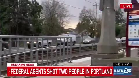 TWO PEOPLE IN PORTLAND SHOT BY BORDER PATROL