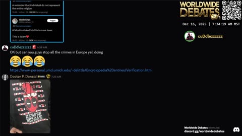 0227 WIDESTREAM - Worldwide Debates - YouTube/Twitch/Rumble