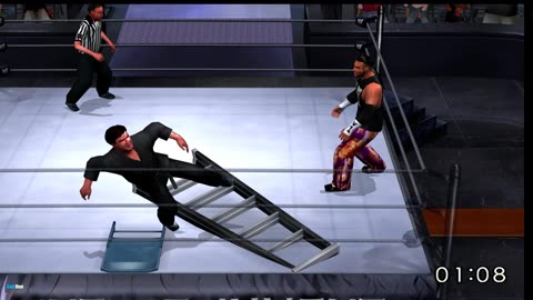 Matt Hardy vs Eric bischoff TLC π🪜🪑 SmackDown Here Comes the Pain # Twist of Fate