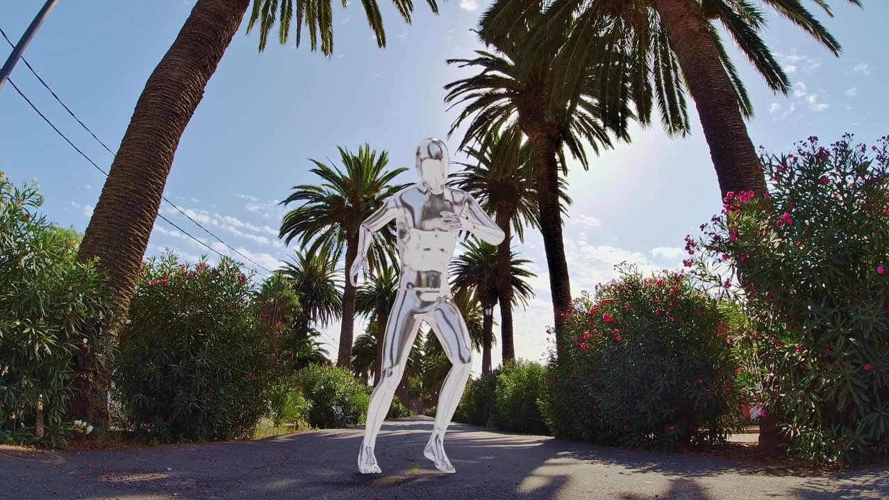 Cartoon dance 3d video