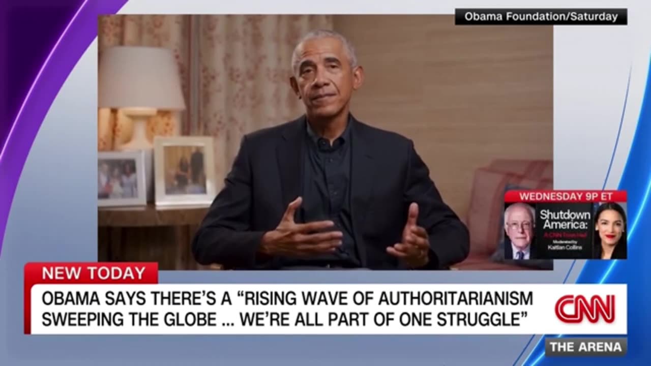 Obama Is Concerned About Authoritarianism