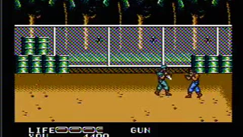 P.O.W. Prisoners of War (SNK, 1989) - NES Gameplay