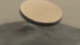 Magnet Floats in Midair—No Strings Attached #Superconductor #Physics