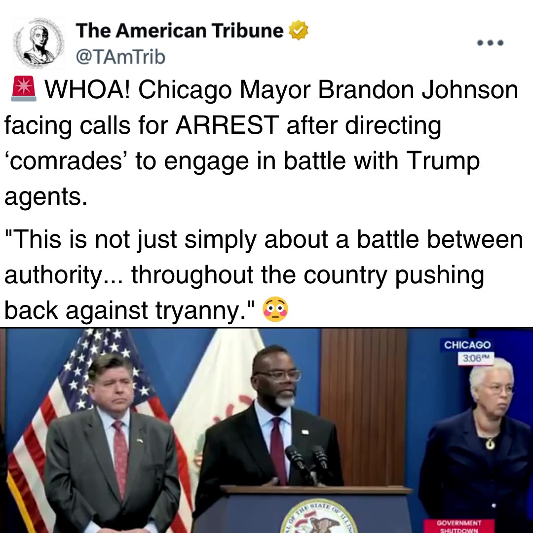 Woke Chicago Mayor Says Dems Need To "Battle" Trump Forces In The Community