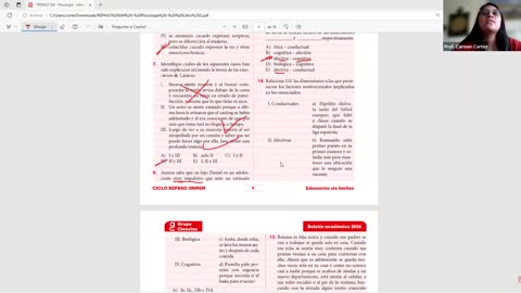GRUPO CIENCIAS REPASO 2025 - 2 | Semana 06 | Psicología