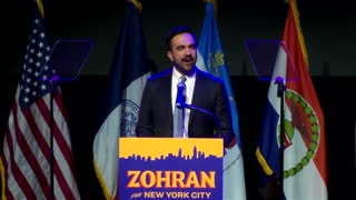 Zohran Mamdani tells Trump 'turn the volume up' in victory speech