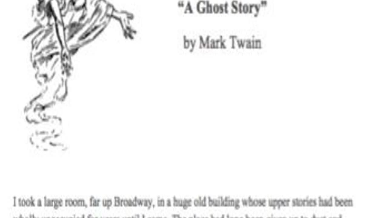 A Ghost Story by Mark Twain