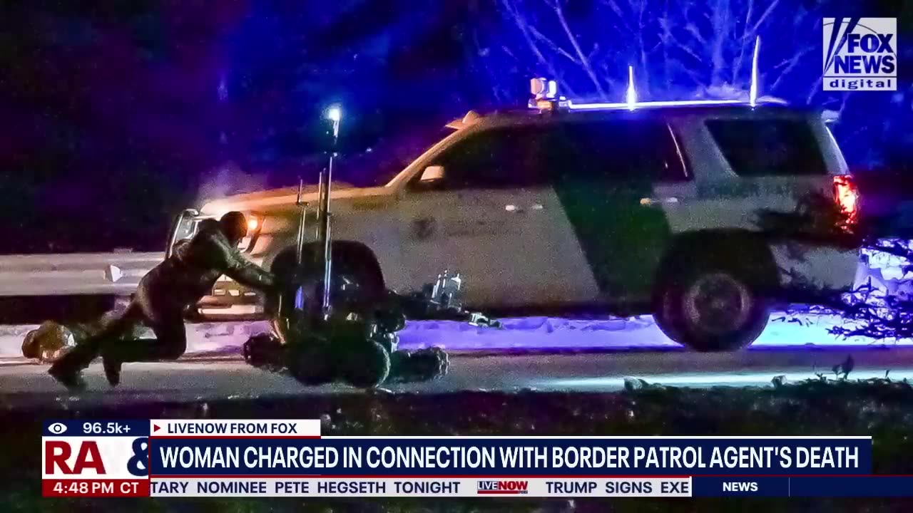 Woman charged in fatal shooting of Border Patrol agent in Vermont