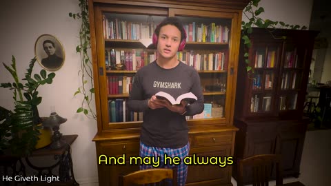 Psalm 27 Reading: A Prayer of Courage & Trust in the Lord – King James Version Audio with Subtitles