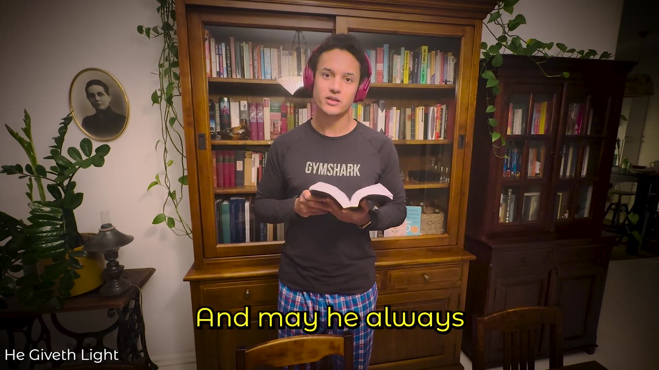 Psalm 27 Reading: A Prayer of Courage & Trust in the Lord – King James Version Audio with Subtitles