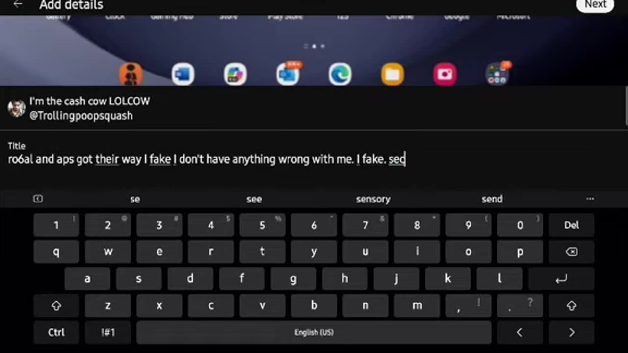 Uploading the Evidence (February 8, 2025)