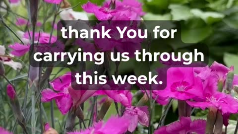 A Prayer to Finish Your Week Strong!