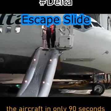 Funny Expensive #B737 Escape Slide Shooting #Aviation #AeroArduino