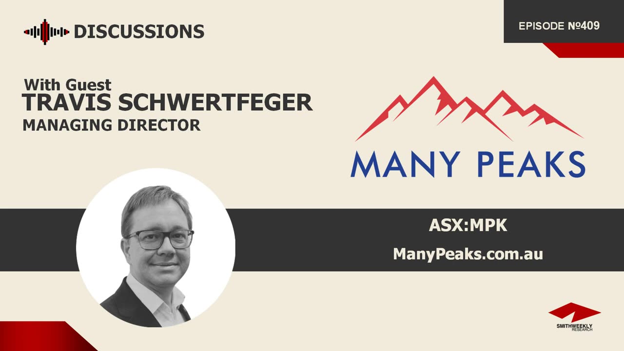 Discussion with Travis Schwertfeger | Many Peaks Minerals (ASX:MPK) | Gold