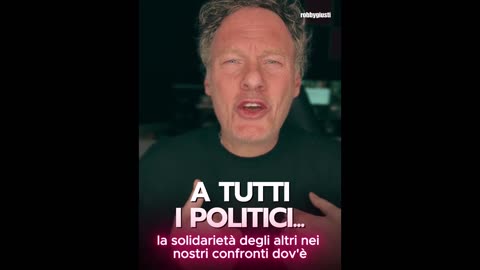 Robby Giusti - Dedicato a tutti i nostri politici "il mio pensiero e forse non solo..." (03.03.25)