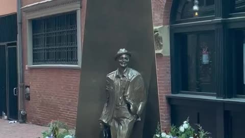College Statue Boston 2023