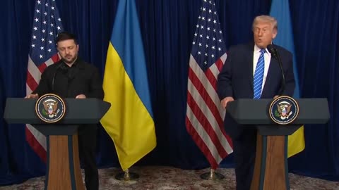 📌 POTUS delivers remarks upon meeting with Zelensky at Mar-a-Lago