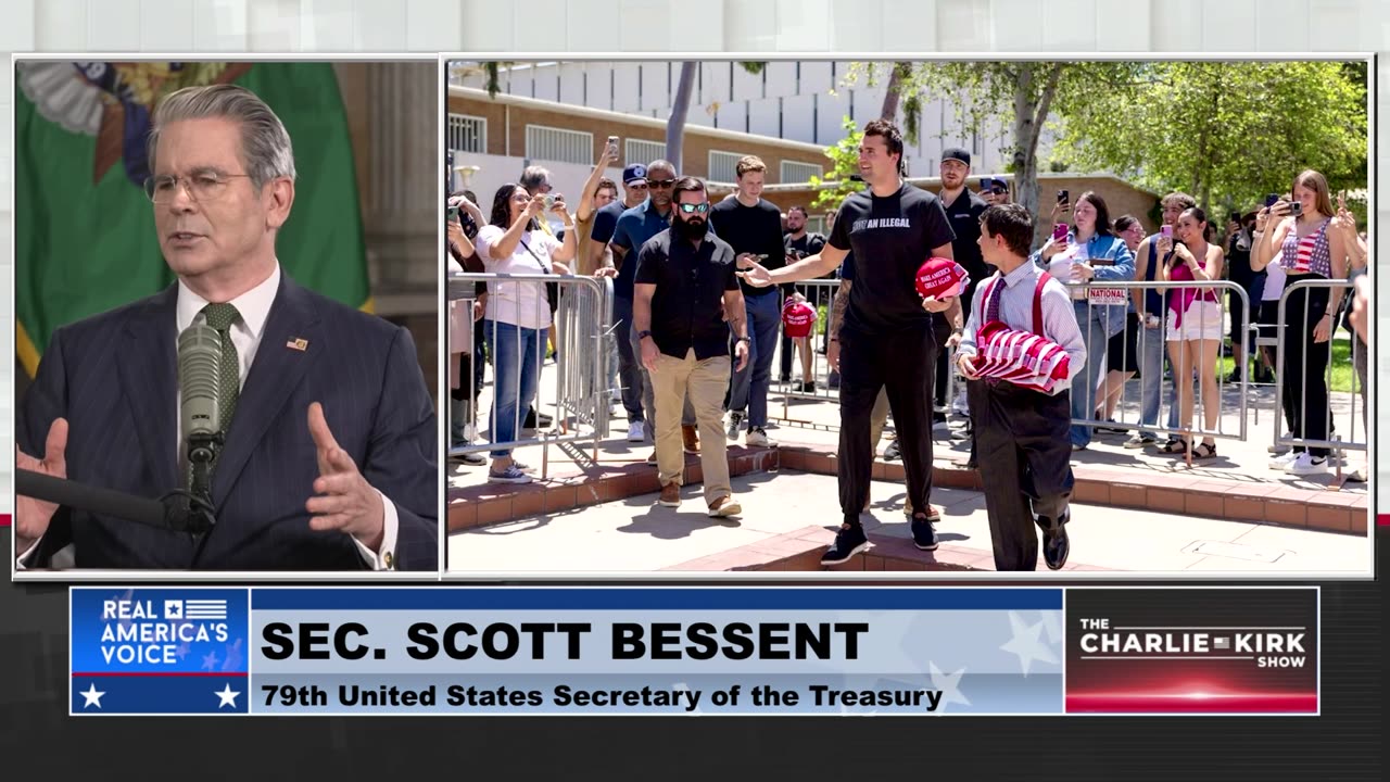 Scott Bessent Remembers Charlie Kirk on His 32nd Birthday