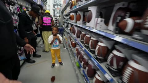 MJ GOT HURT PLAYING FOOTBALL WITH A EVIL TEENAGER!