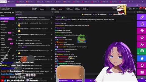 🍊[OFF-COLLAB] ChachaYourVMom X Filian 🍊Today I put a mom on. She's in my world, and we're going to have a lot of fun! Please just no chancla