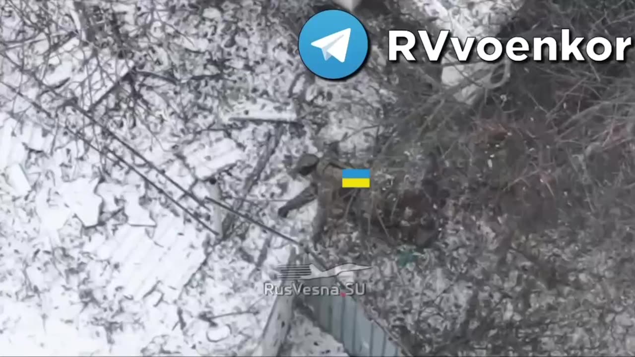 Kamikaze FPVs Hit Ukrainian Infantry