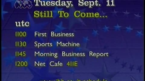 USA WORLDNET September 11, 2001 630am-700am EDT