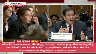 🚨 HOLY SMOKES, MARCO RUBIO UNLEASHED. Dem Sen. Tammy Duckworth is stunned!