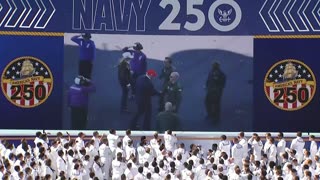 BREAKING NEWS: PRESIDENT TRUMP GIVES SPEECH TO THE NAVY!