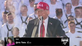 BREAKING NEWS: PRESIDENT TRUMP GIVES SPEECH TO THE NAVY!